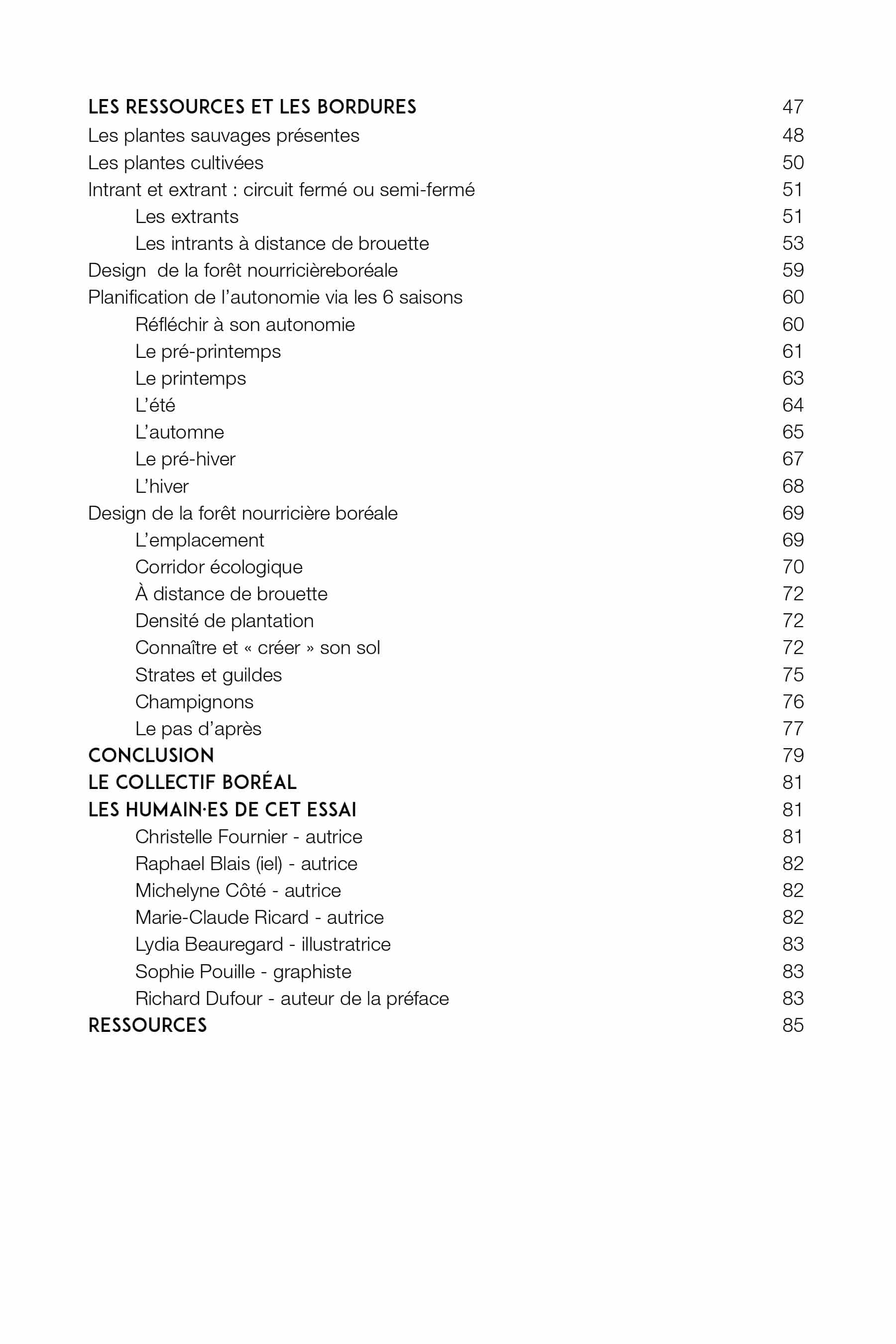 foret nourricière boréale Forêt nourricière boréale (édition numérique) – Image 3